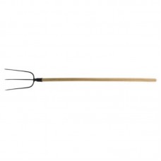 35815 FLO Furca cu coada de lemn, cu 3 dinti..